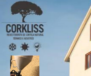 Cortiça projetada - Revestimento paredes e tetos - Corkliss